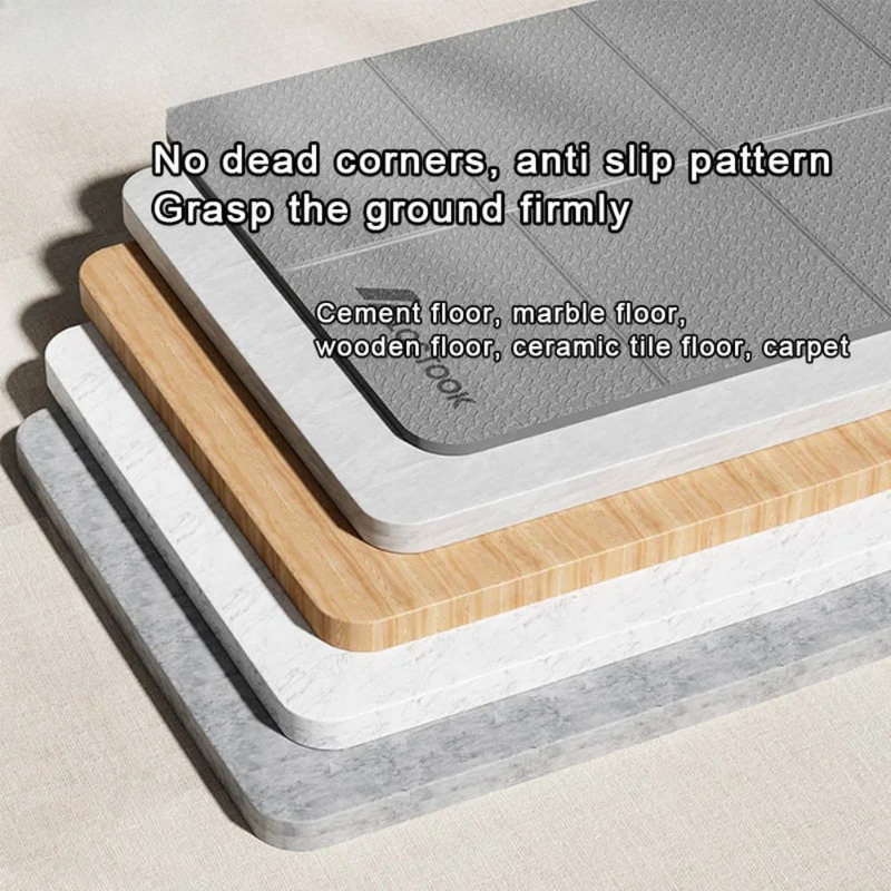 Portable Foldable Yoga Mat Non - مراجعة Thick Yoga Mat وسعره