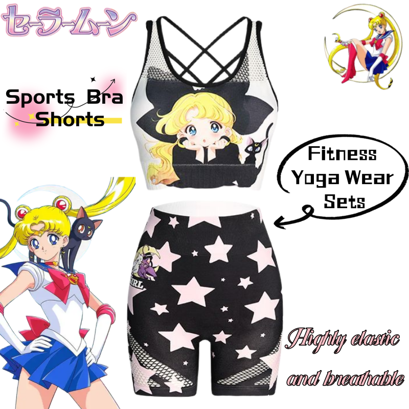 New Sailor Moon Tsukino Usagi  - مراجعة Yoga Fitness First وسعره