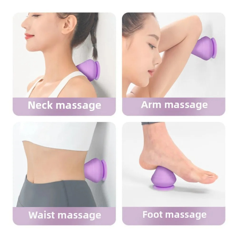 New Adsorption Type Fascia Bal - مراجعة Shoulder Massage Ball وسعره